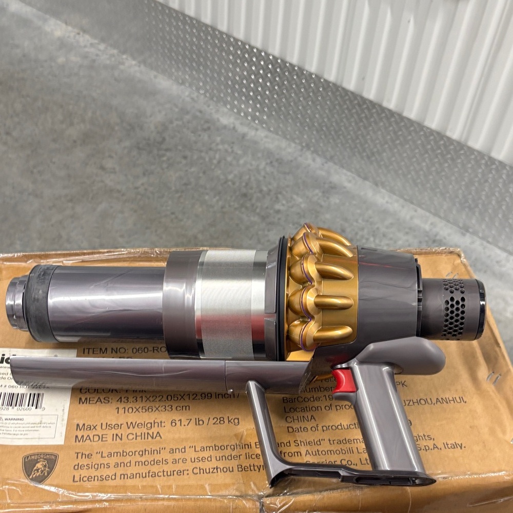 Gray and Gold Dyson Outsize Cyclone only BRAND NEW NEVER USED